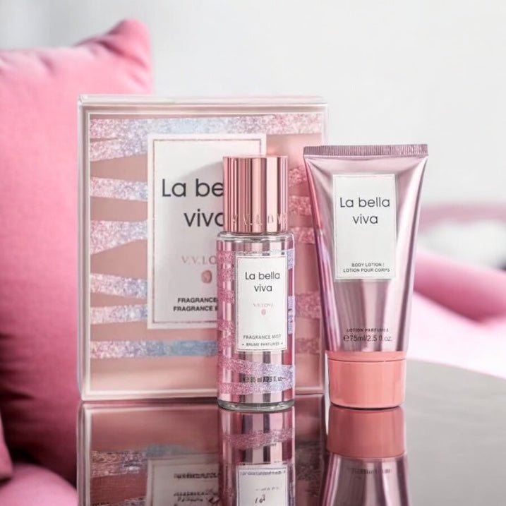 2PC Bath Body Gift Set For Her Vida La Bella Violet – Home Phase