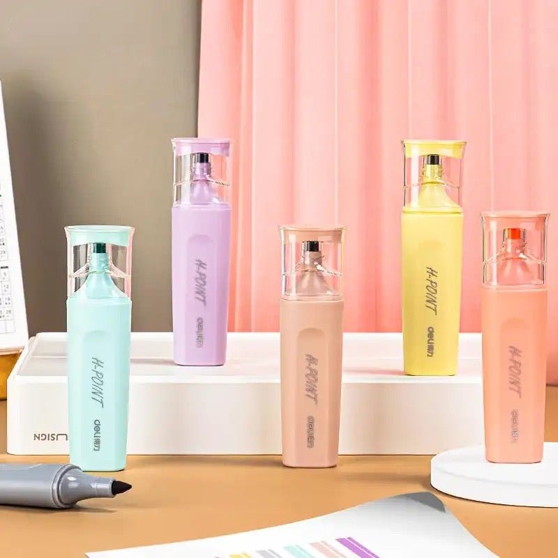 Deli Pastel Highlighter Set Style Phase Home