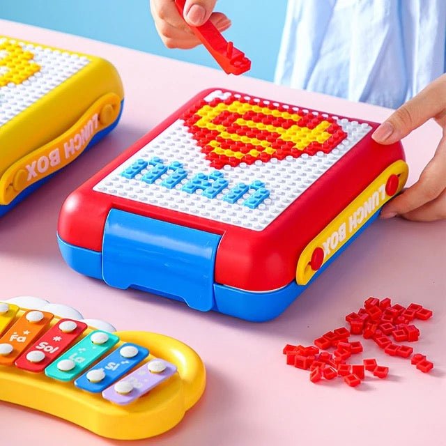 DIY Kids Block Lunch Box – Style Phase Home