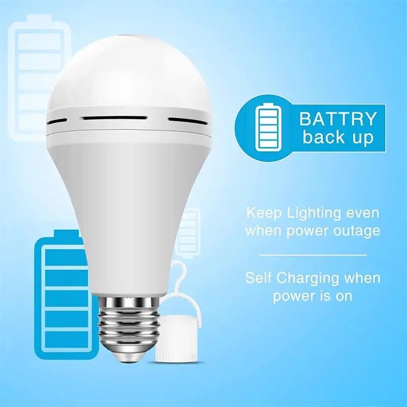 REDISSON 40W Emergency Rechargeable Bulb Style Phase Home