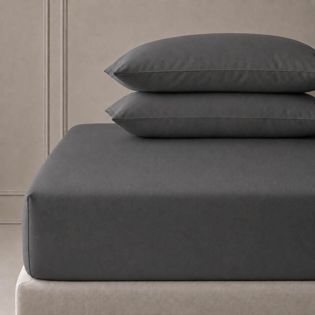 3PC Pierre Cardin Fitted Sheet + Pillowcase Set - King
