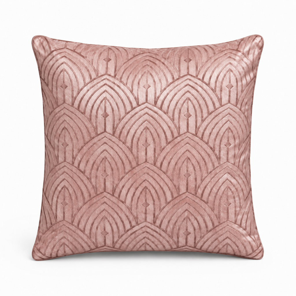 Embossed Textured Scatter Cushion Cover - 43 x 43 cm