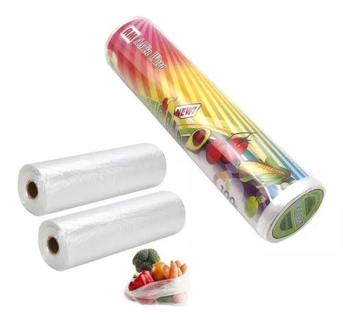 100PC Plastic Food Bag - 25 x 38 cm - Style Phase Home