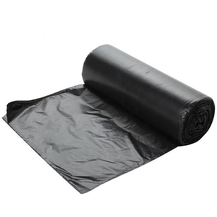10PC Black Trash/Bin Bag Roll - 120 L - Style Phase Home
