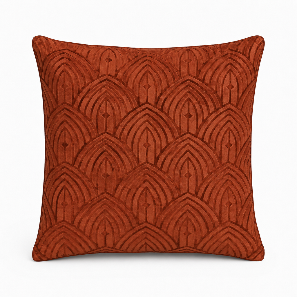 Embossed Textured Scatter Cushion Cover - 43 x 43 cm