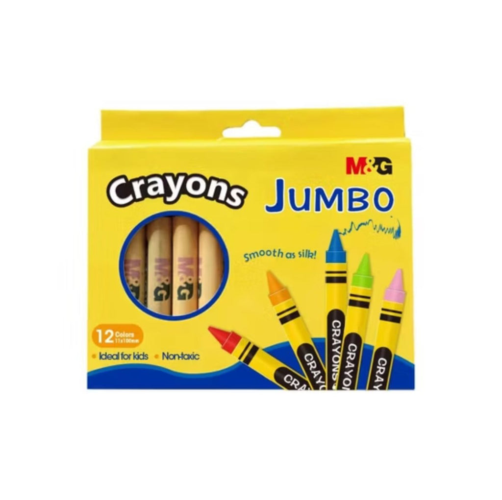 12PC Jumbo Crayons - Style Phase Home