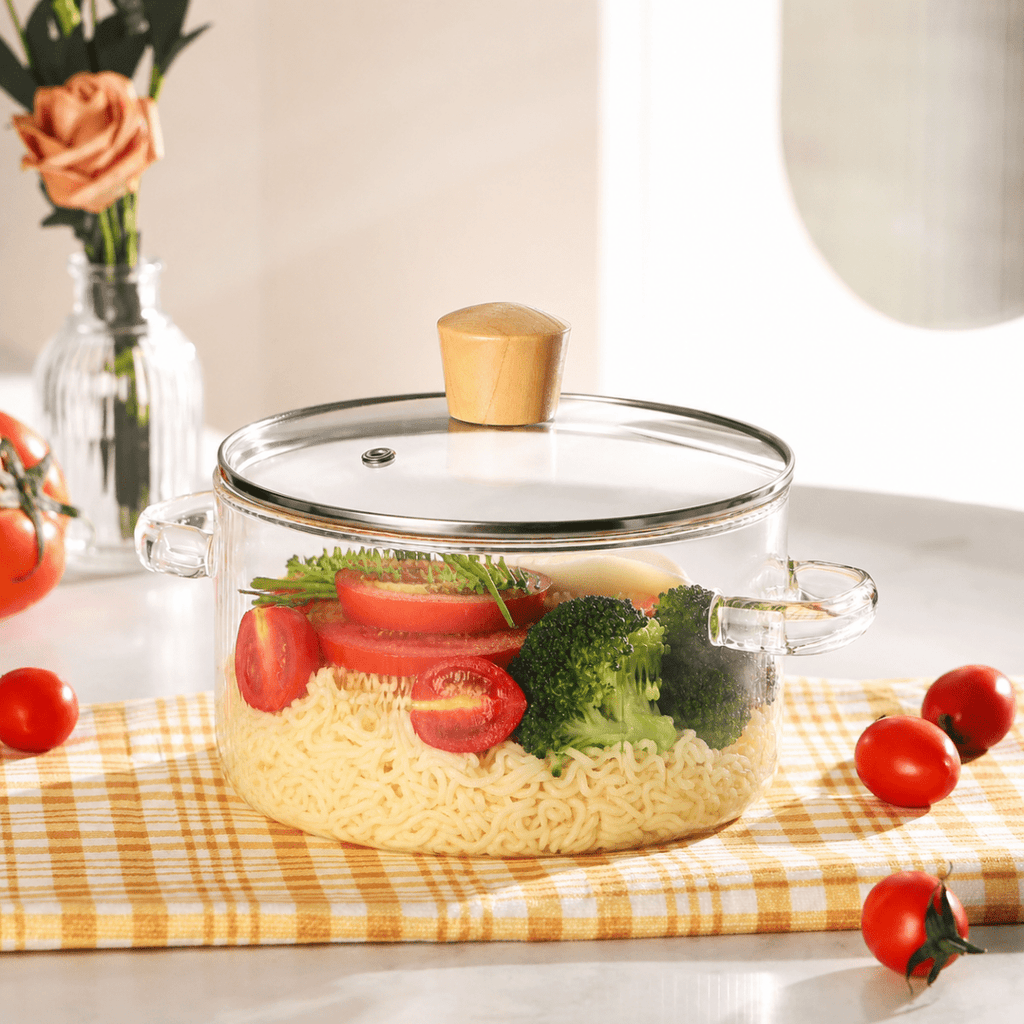 1.8L Borosilicate Glass Pot - Home Phase