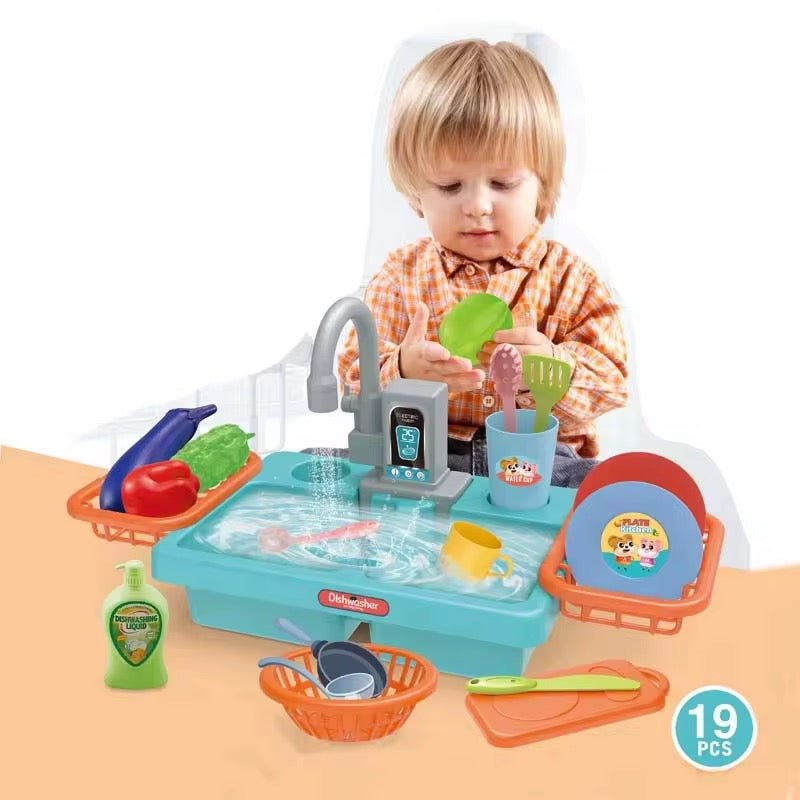 19PC Electric Dishwasher Toy - Home Phase