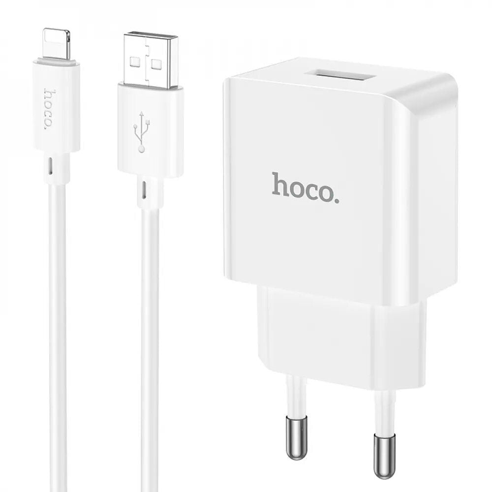 1m Hoco Lightning Cable + Port - Style Phase Home