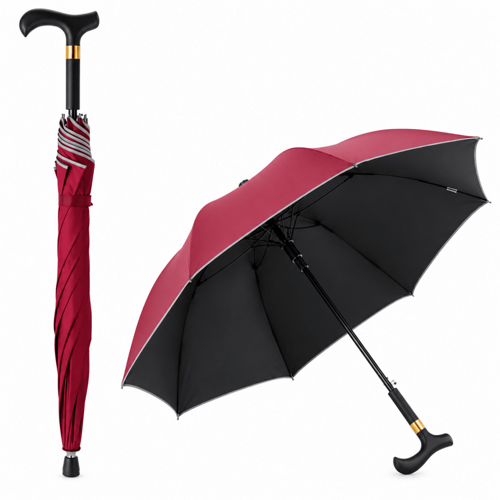 2 in 1 Walking Cane Umbrella - Home Phase