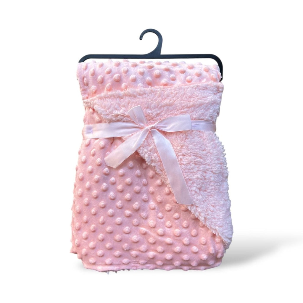 2 Ply Baby Bubble Sherpa Blanket - 75 x 100 cm - Style Phase Home
