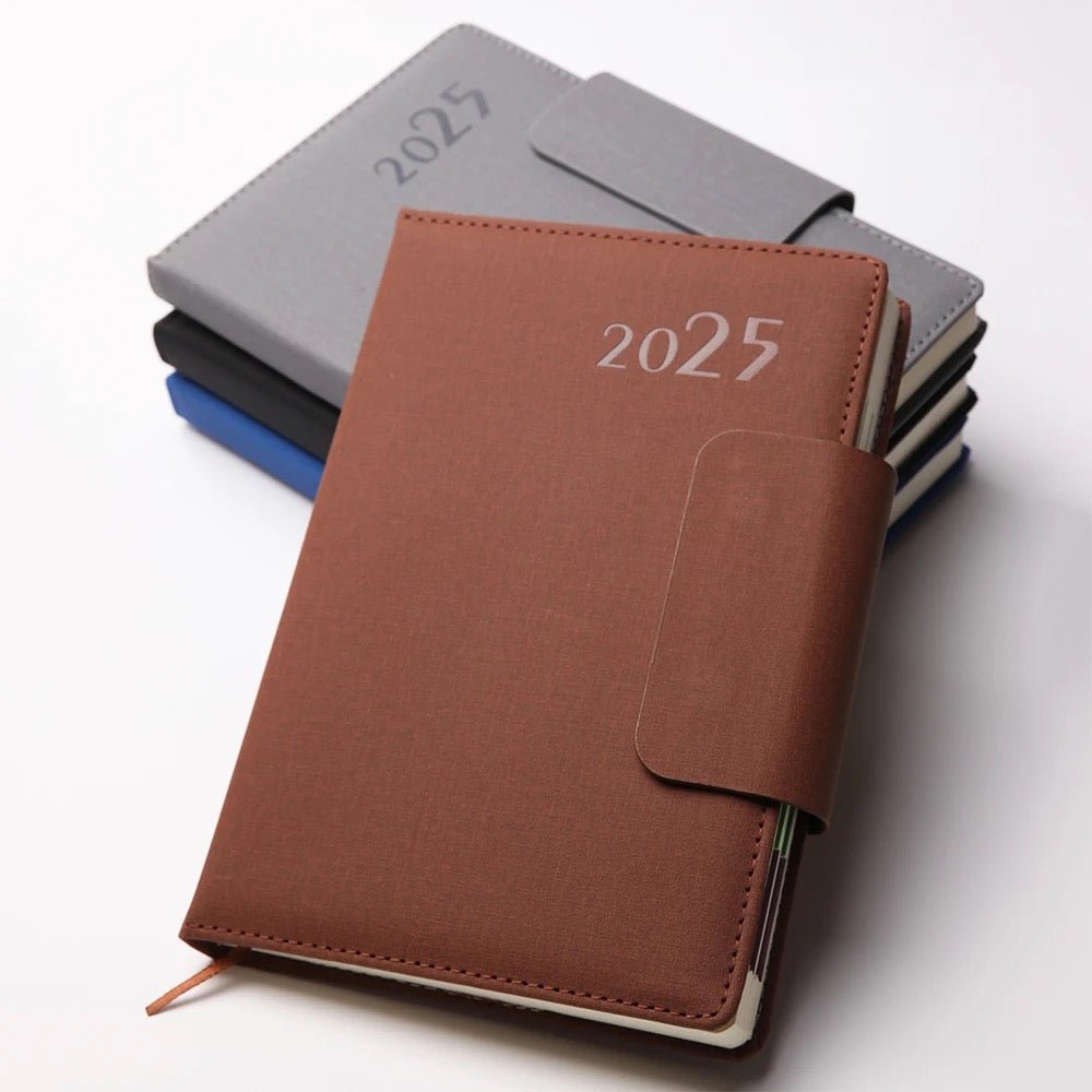 Academic Diary 2025,Leather Cover A5 Diary 2025 Day Per Page 5.7x - View #10