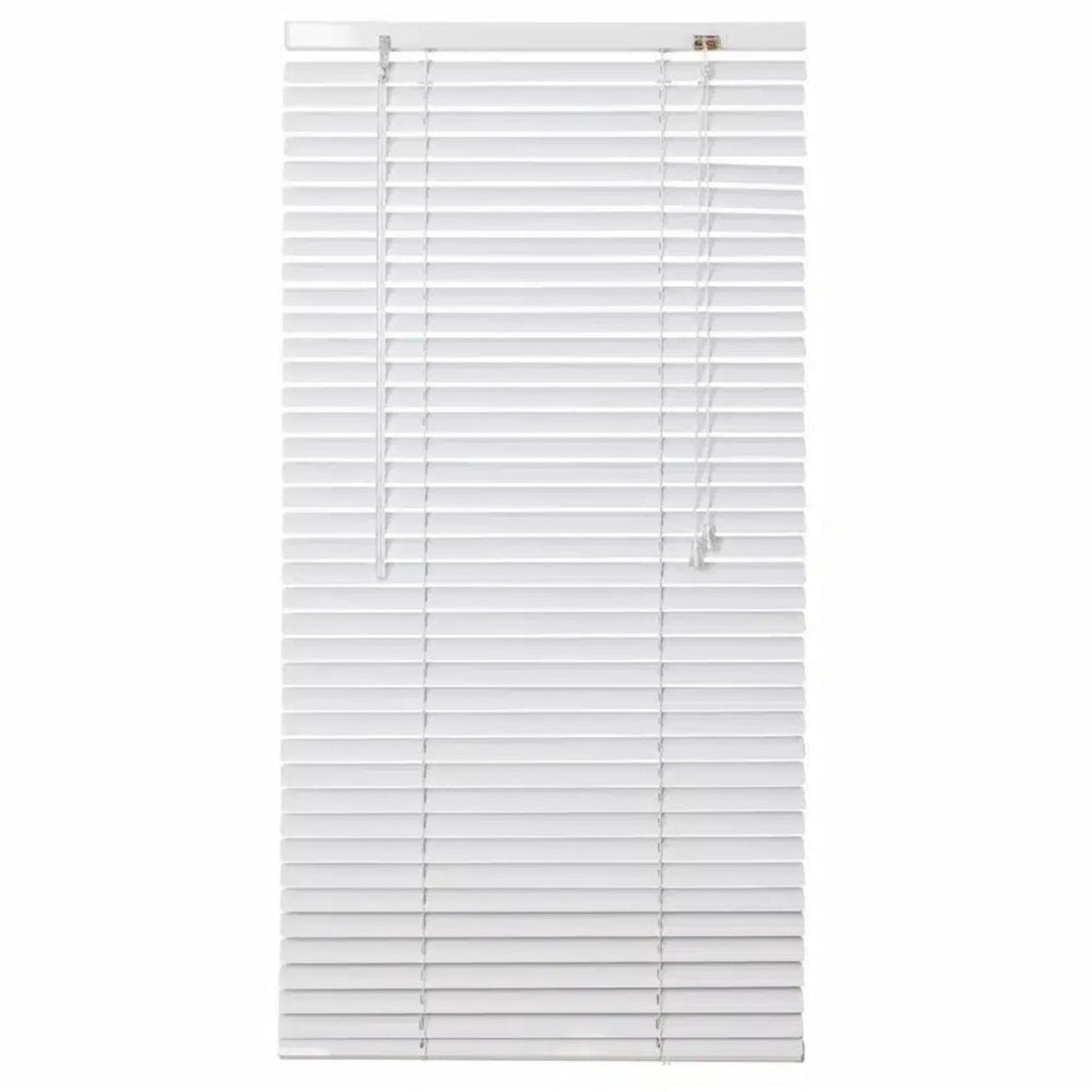 25mm Aluminium Venetian Blinds - White - Style Phase Home