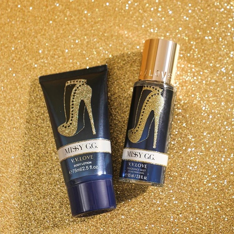 2PC Bath & Body Gift Set For Her - Missy G.G Blue - Style Phase Home