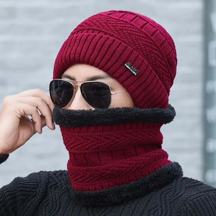 2PC Faux Fur Beanie & Neck Warmer Set - Style Phase Home