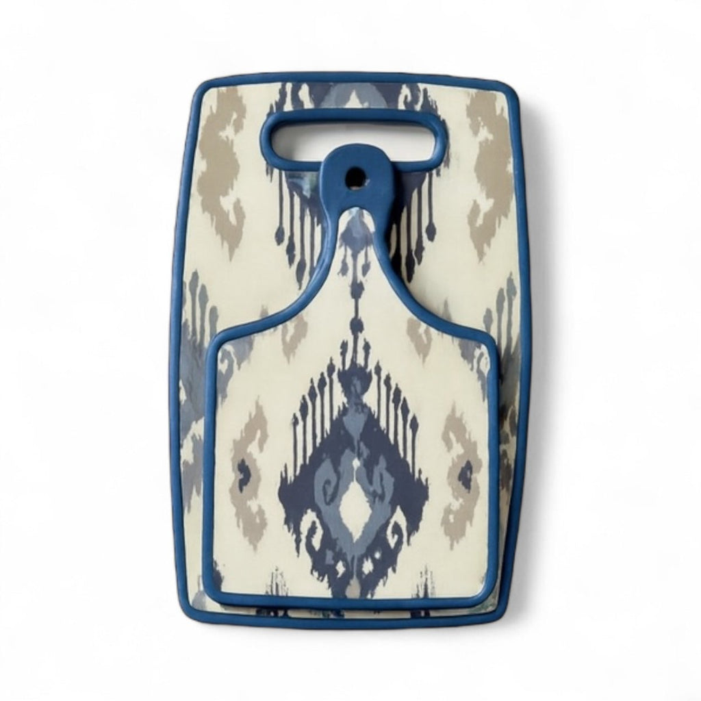 2PC Plastic Ethnic Chopping Board Set - Home Phase