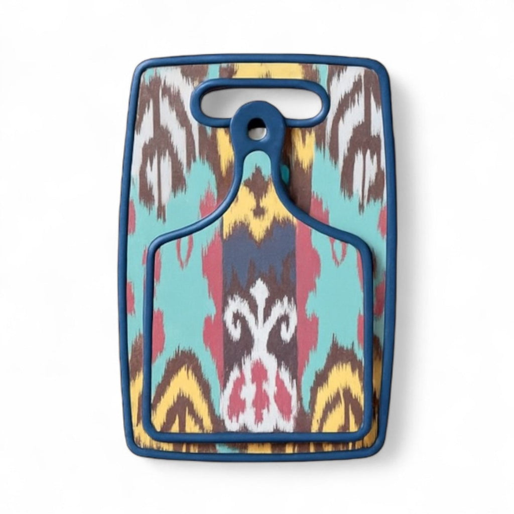 2PC Plastic Ethnic Chopping Board Set - Home Phase