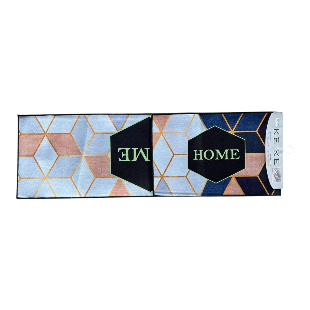 2PC Printed Kitchen Mat Set - Home Phase