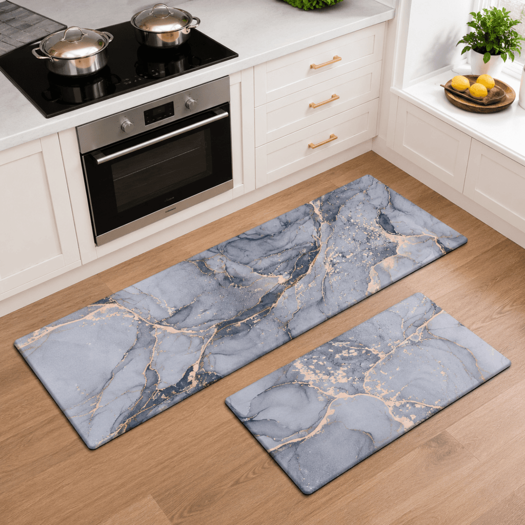 2PC Rubber Non-Slip Kitchen Mat Set - Home Phase