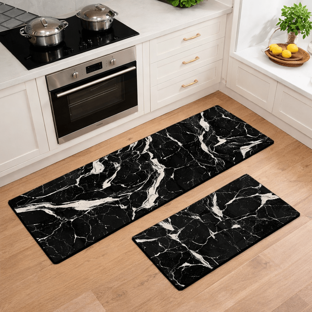 2PC Rubber Non - Slip Kitchen Mat Set - Home Phase