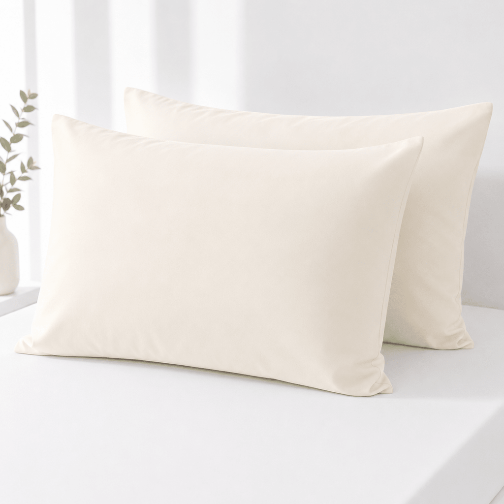 2PC Tela Milano Standard Microfibre Pillowcase - 45 x 70 cm - Home Phase