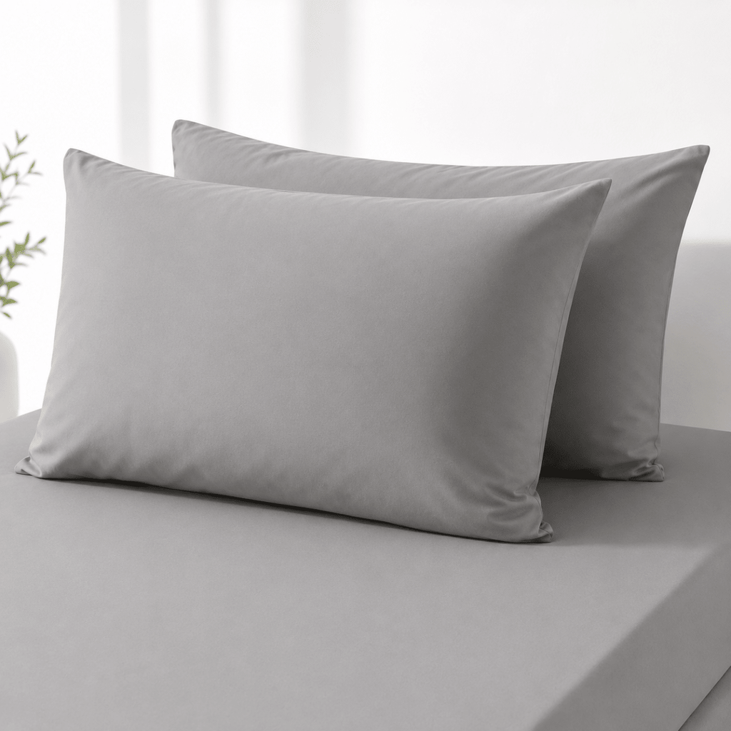 2PC Tela Milano Standard Microfibre Pillowcase - 45 x 70 cm - Home Phase