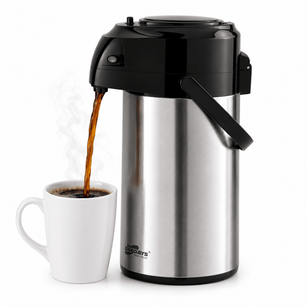 3 L Stainless Steel Thermos Airport Flask - Home Phase