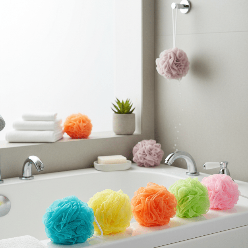 3 PC Bath Loofa Gift Set - Home Phase