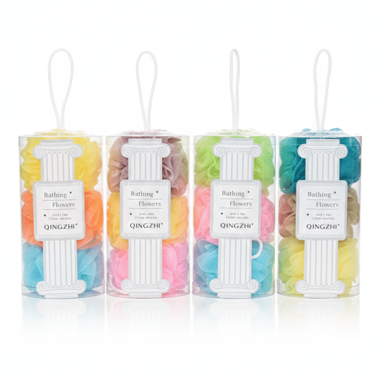 3 PC Bath Loofa Gift Set - Home Phase