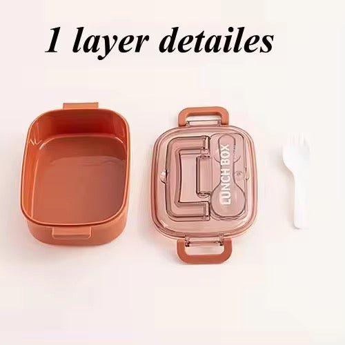 Stackablerectangle Lunchboxes 3 Tier Stackable Rectangle Bento Lunchbox – Home Phase