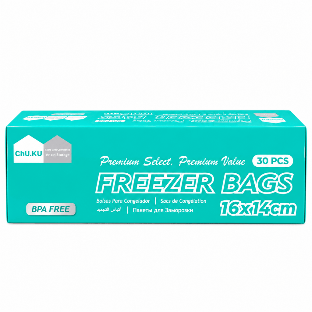 30PC Heavy Duty Freezer Bag - 16 x 14cm - Home Phase