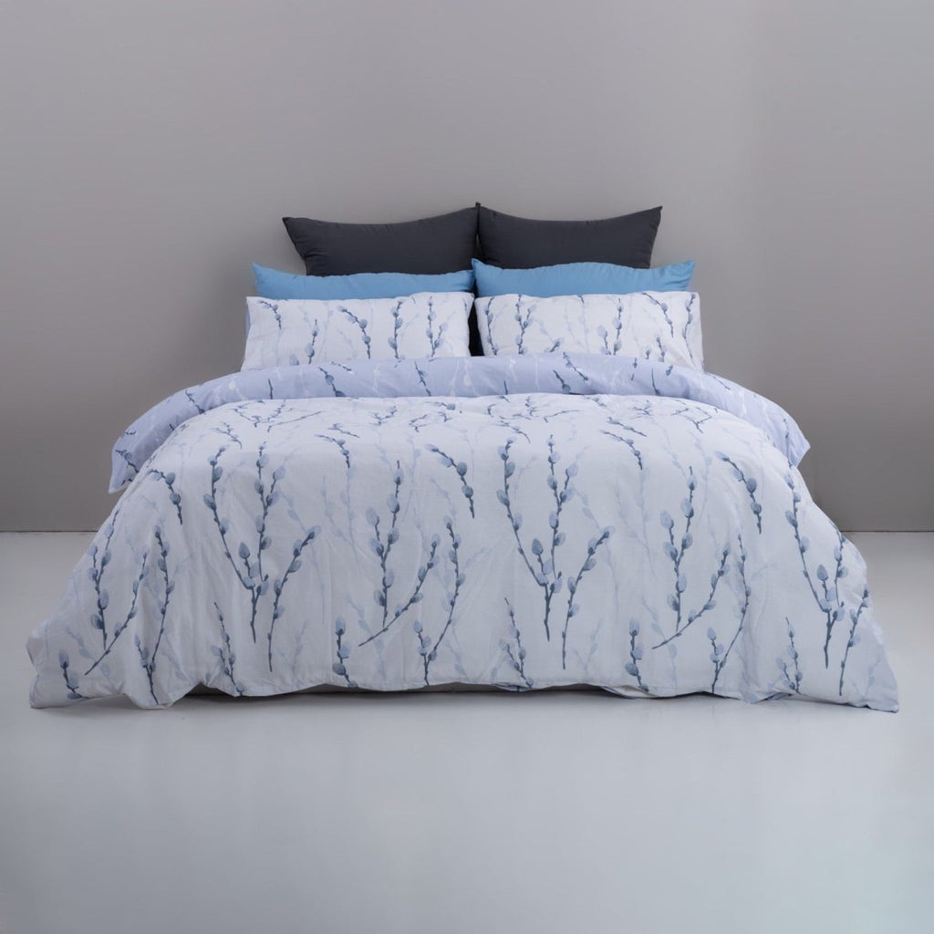 3PC Horrockses 144TC Cotton Duvet Cover - Allerdale - Style Phase Home