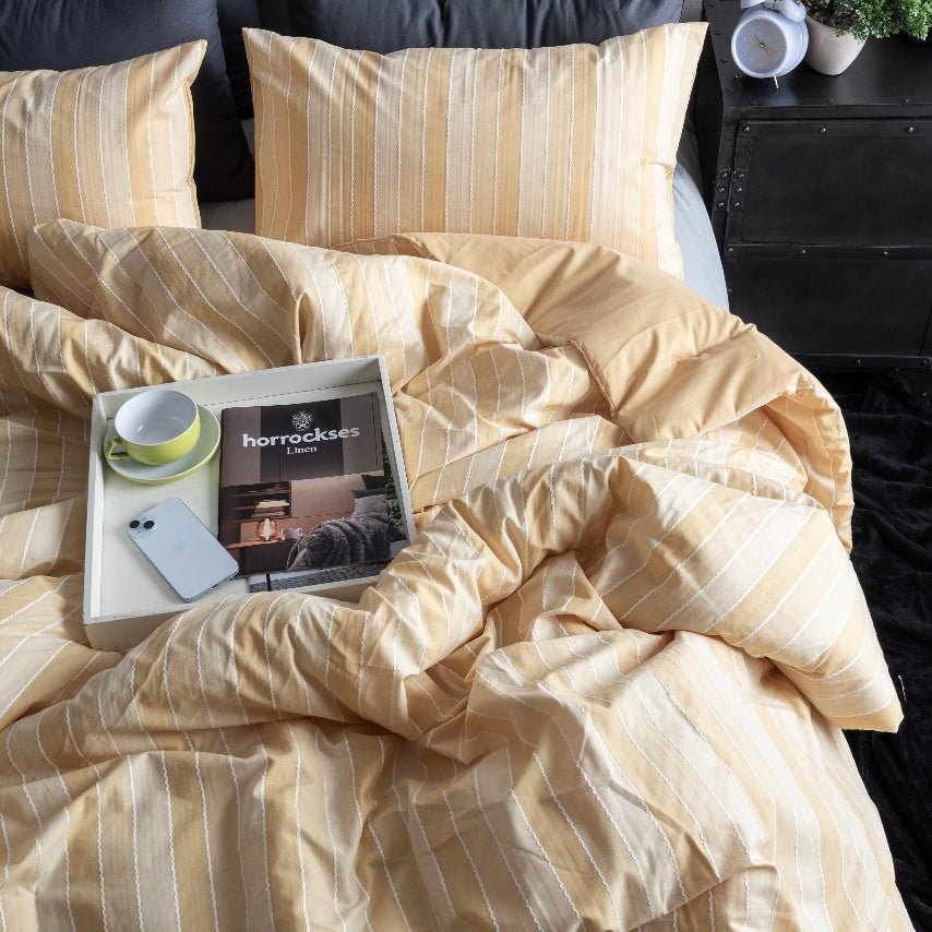 3PC Horrockses Chambray Comforter Set - 240 x 240 cm - King XL - Home Phase
