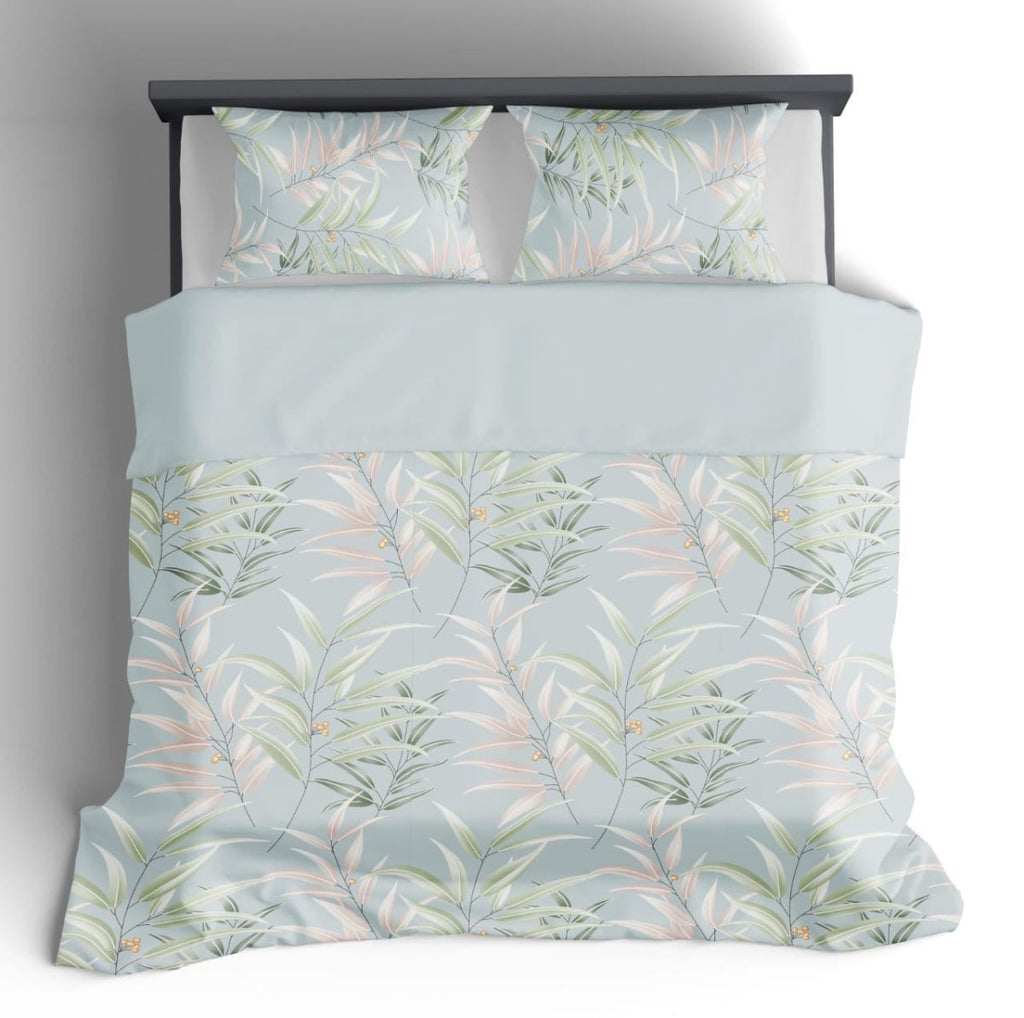 3PC KingsRest Comforter Set - Spring Leaves - Queen - Home Phase