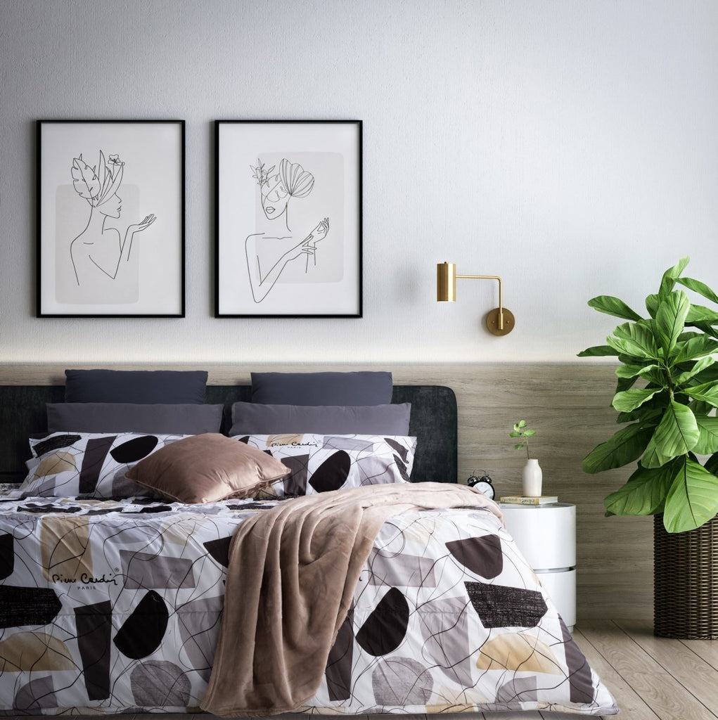 3PC Pierre Cardin Comforter - Fennec - Style Phase Home