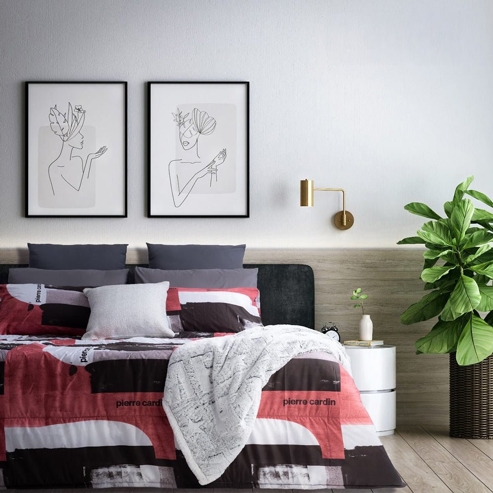 3PC Pierre Cardin Comforter - Legion - Style Phase Home