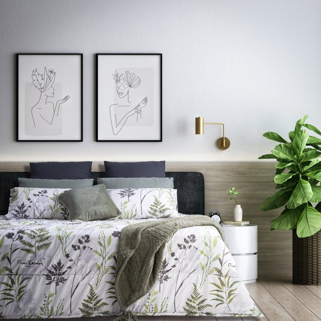 3PC Pierre Cardin Comforter - Orion Leaves - Style Phase Home
