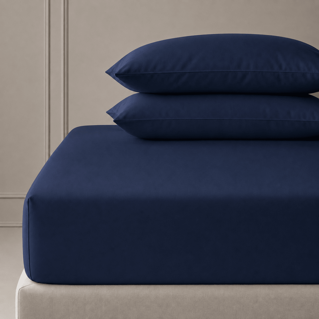 3PC Pierre Cardin Fitted Sheet + Pillowcase Set - Queen - Home Phase