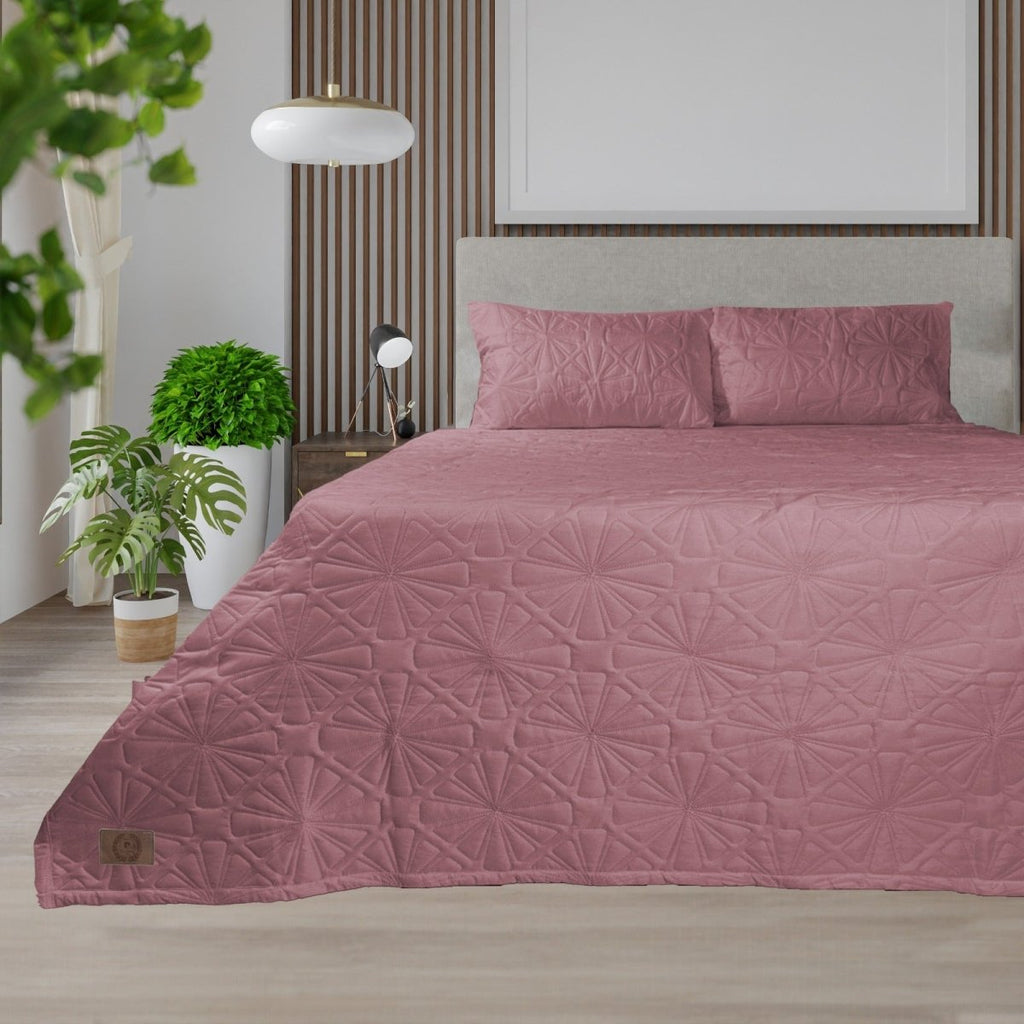 3PC Pierre Cardin Quilt Bed Set - King - Queen (Diamond Design) - Style Phase Home