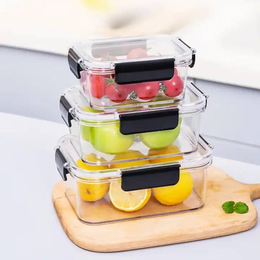 3PC Plastic Container Set - Home Phase
