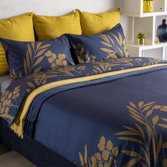 3PC Reversible Duvet Cover Set - Copper Breeze - Home Phase