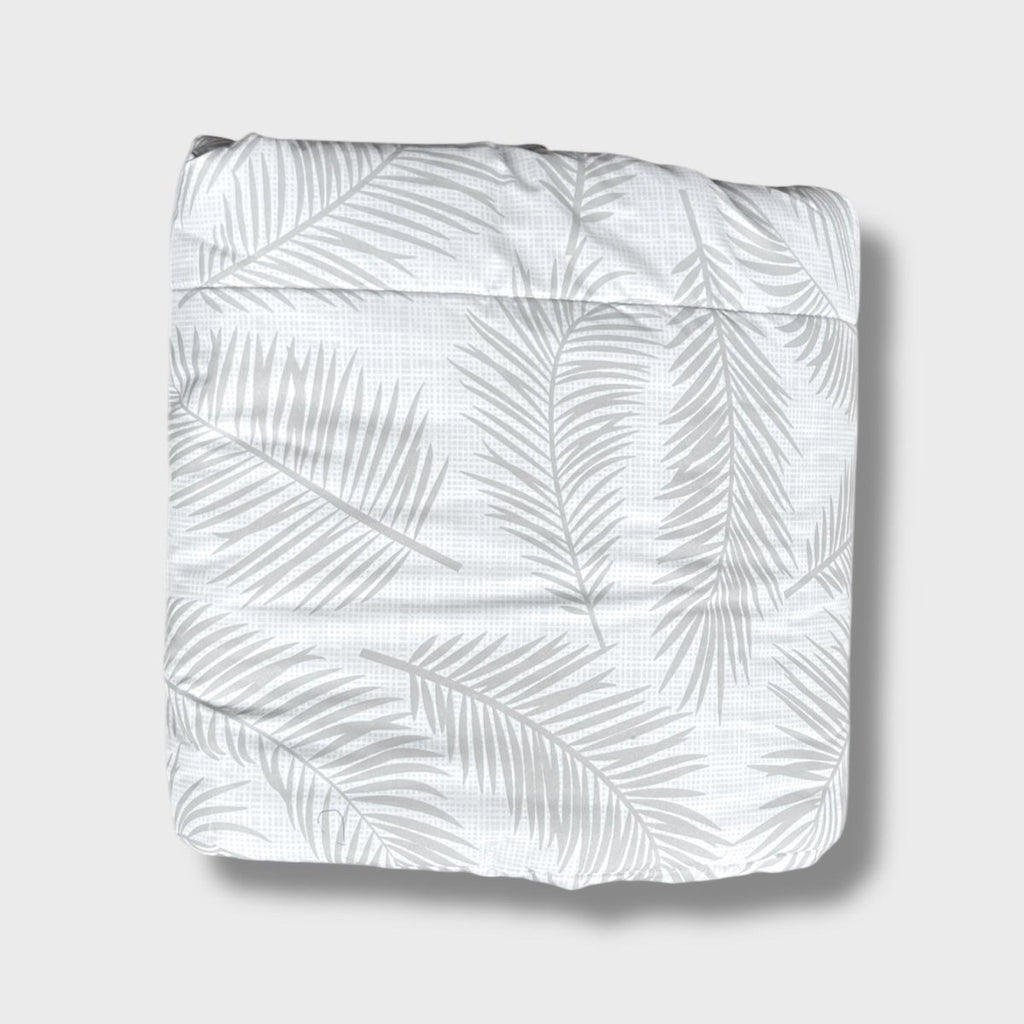 3PC Urban Printed Microfibre Comforter - Silvery Fern - Style Phase Home