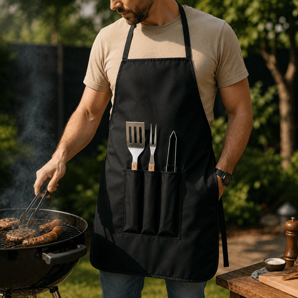 4 PC Foldable Braai Tools Set - Home Phase