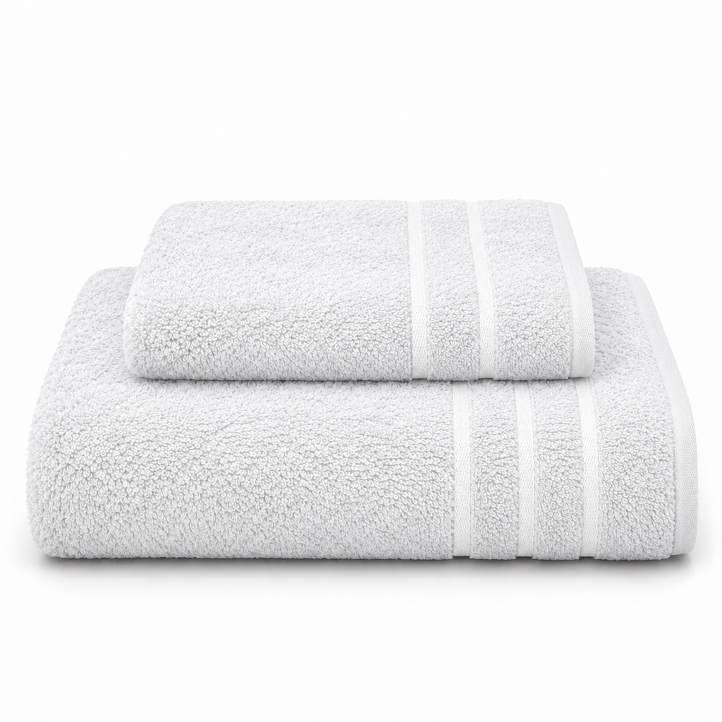 Unique Premium 100% Cotton Towels - 620gsm - White