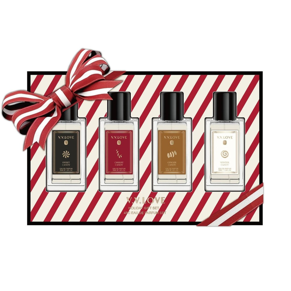 4PC V.V.LOVE Festive Perfume Gift Set For Her - Style Phase Home