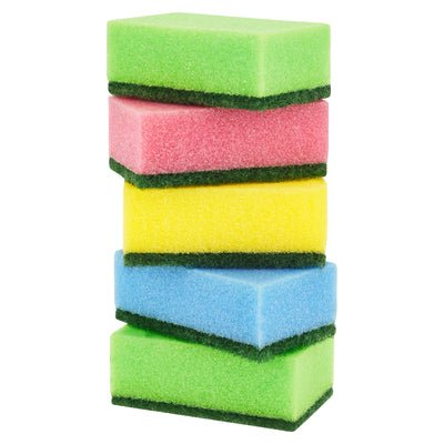 5 Pack Sponge Scourer Set - Home Phase