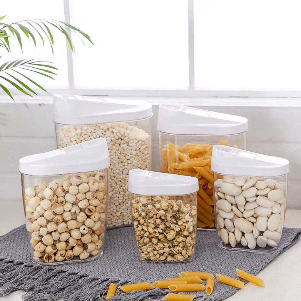 5PC Acrylic Easy Pour Container Set - Style Phase Home