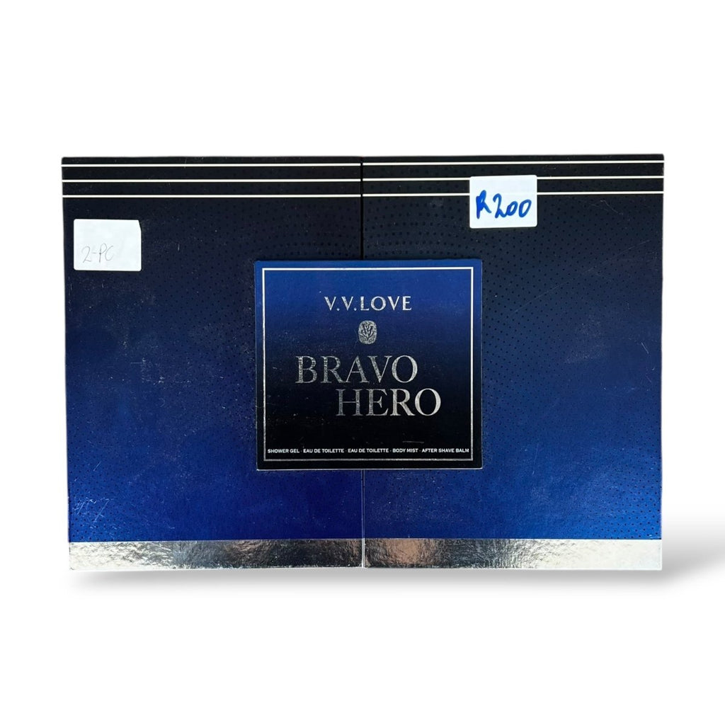 5PC Luxury Perfume Gift Set For Him - Bravo Hero - Home Phase