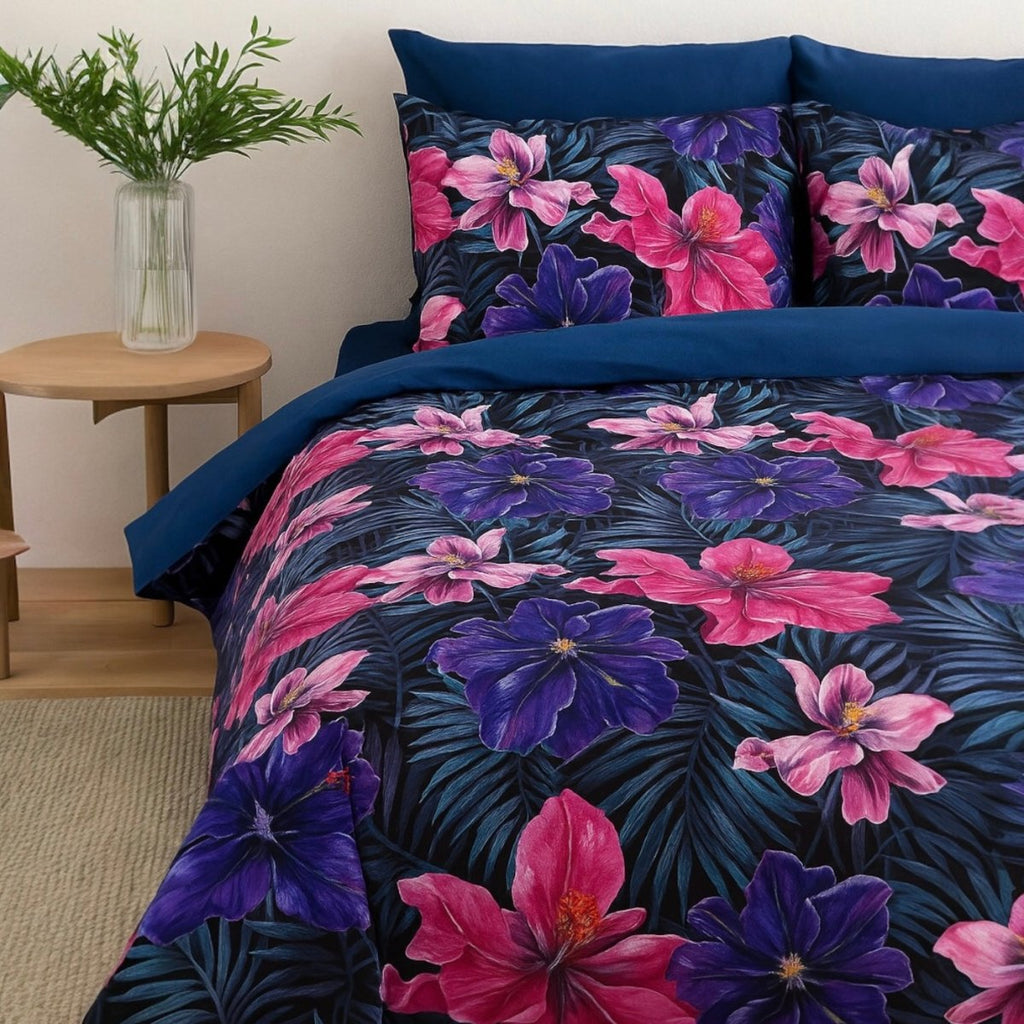 5PC Tela Milano Printed Quilt Set - 220 x 200 cm - Queen - Home Phase