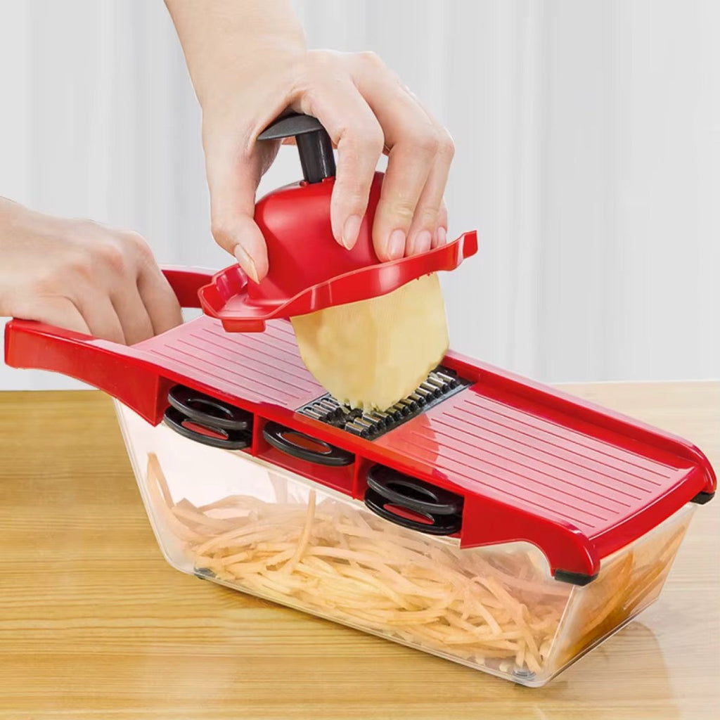 6 PC Multifunctional Veg Chopper & Slicer - Style Phase Home